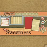 Summer Sweetness 2-page Layout